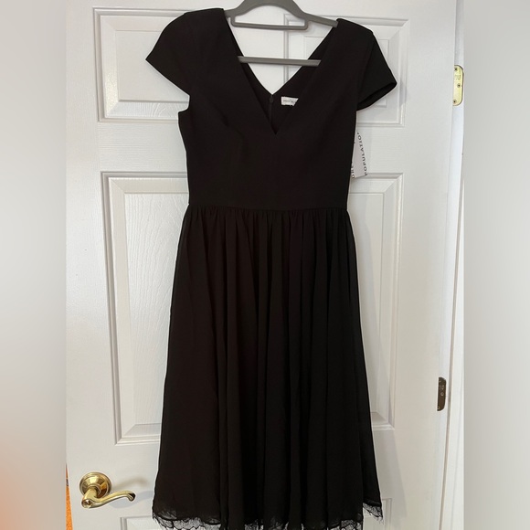 Dress the Population Black Fit & Flare Midi Dress NWT Size Small - Picture 9 of 13